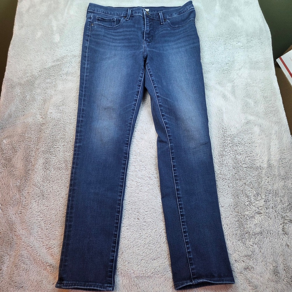 Levis Premium 311 Shaping Skinny Jeans Womens 29 Dark Wash Blue Denim 19625-0200